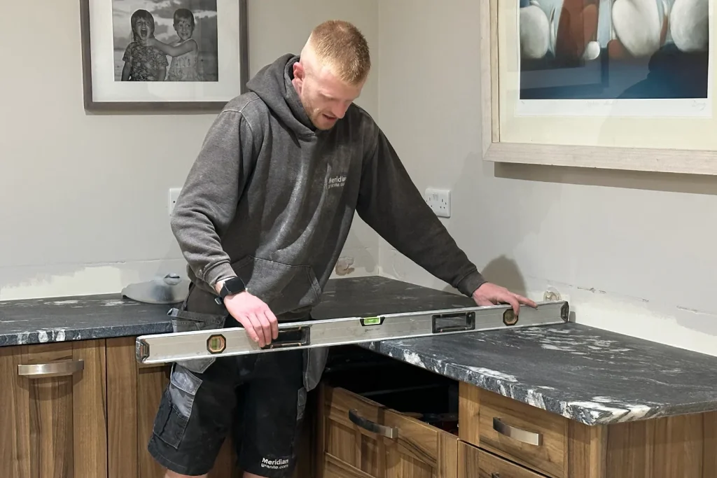 Meridian Install Team 2 - From Template to Fit: What Really Happens When You Have New Worktops Installed
