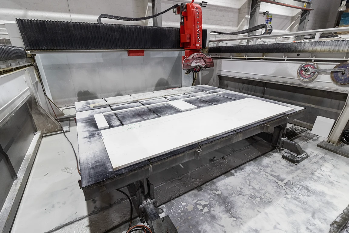 Smart Cut Quartz - Fabrication & Edging
