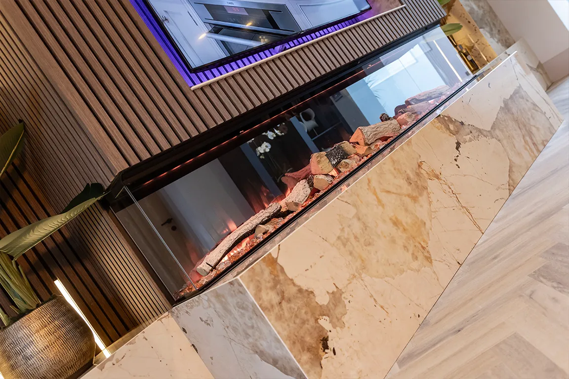 Media Wall 12 - Media Wall Fireplace Cladding - Media Wall
