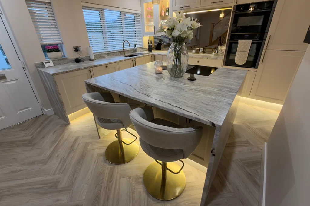 Brown Fantasy Granite Kitchen 8 - How to Clean and Care for Granite and Quartz Worktops (The Dos and Don'ts That Actually Protect Them)
